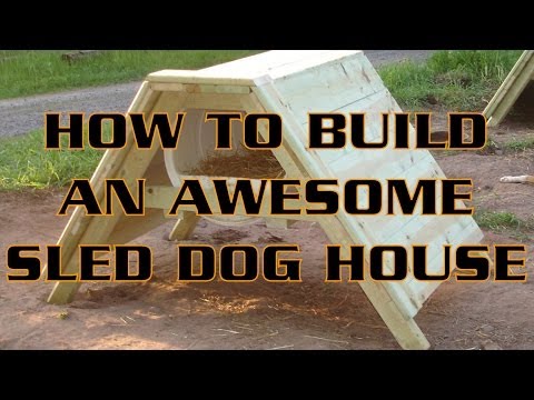 How to Build a Sled Dog House  Plans, Materials, and Design